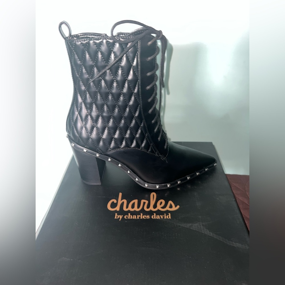 Charles David Black Boots, Size 9, NWT!